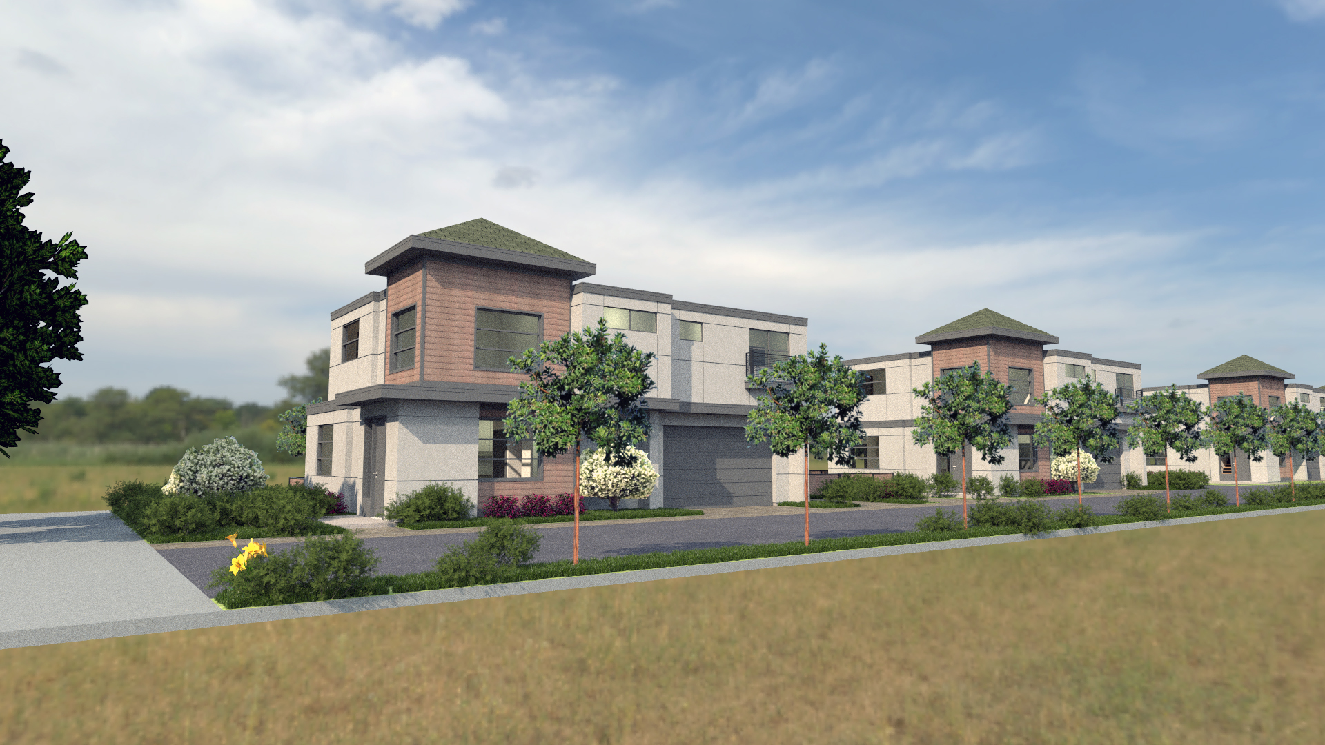 Altos Bay front view rendering